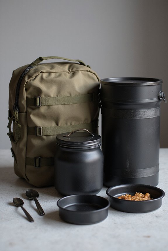 camping mess kit considerations