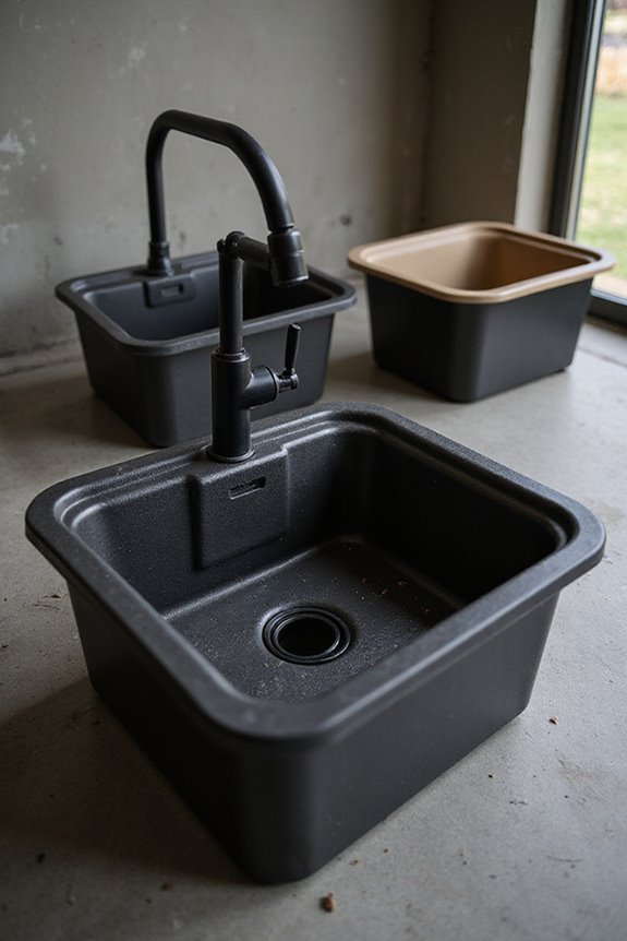 choosing the right portable sink