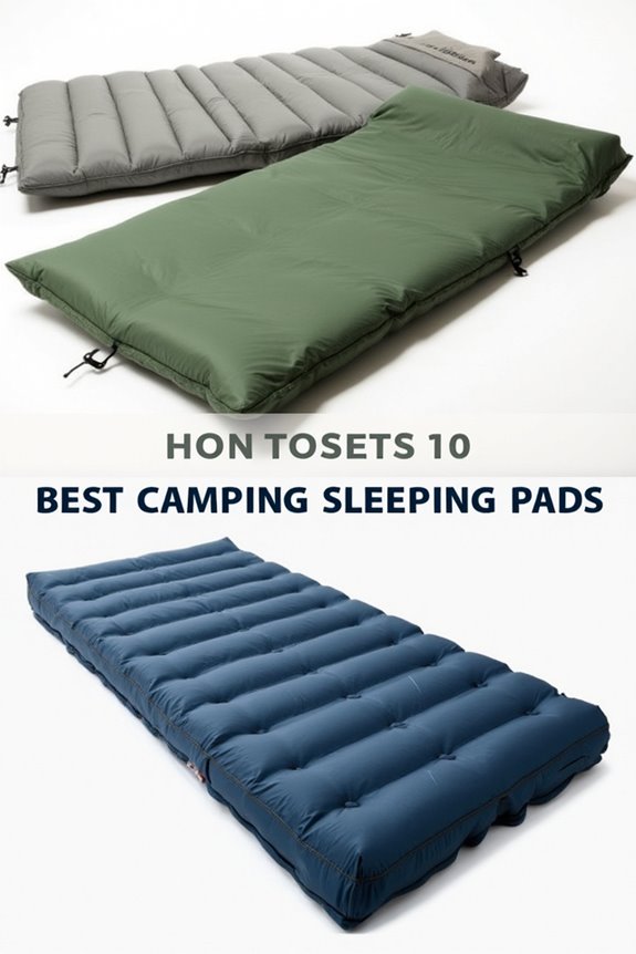 comfortable camping sleeping pads
