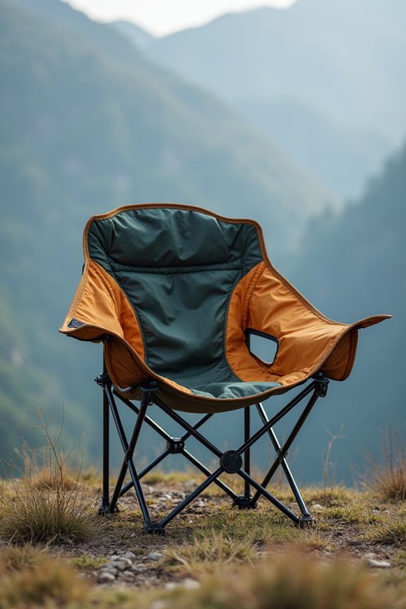 comfortable compact camp chairs
