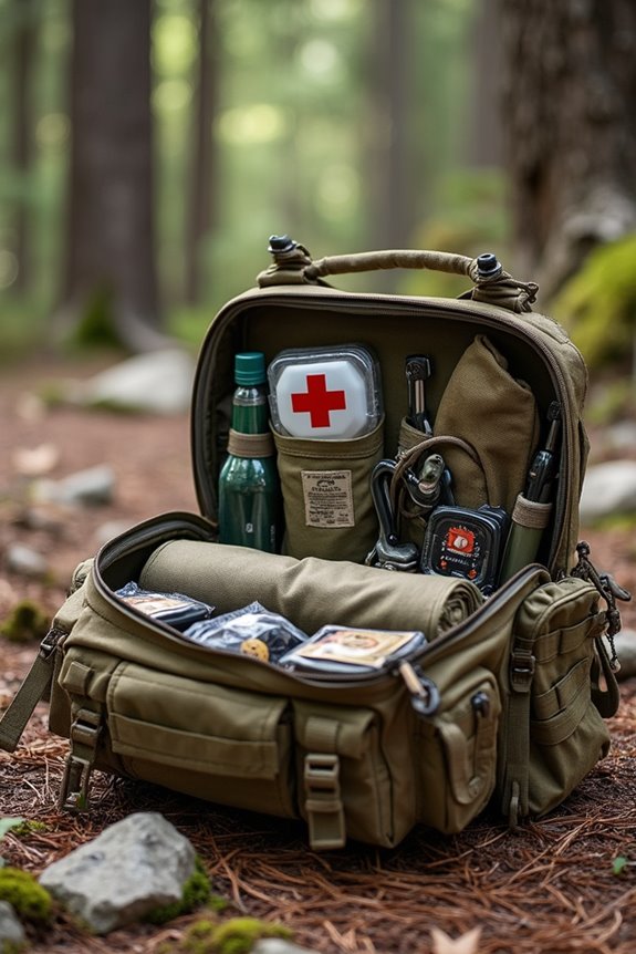 diverse types of cache bags