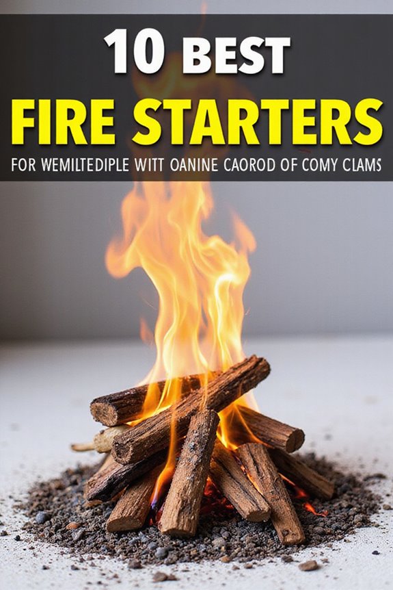 effortless campfire fire starters