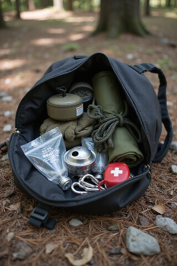 emergency food and water