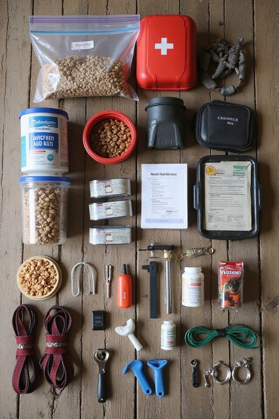 emergency pet food storage