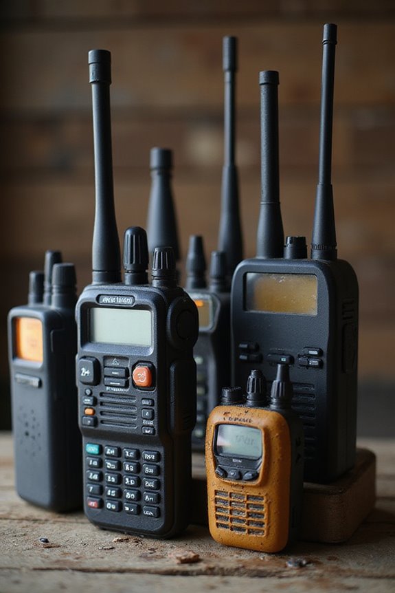 emergency radio selection factors