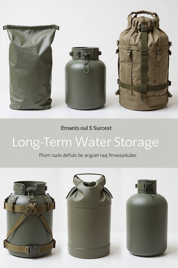 emergency water storage solutions