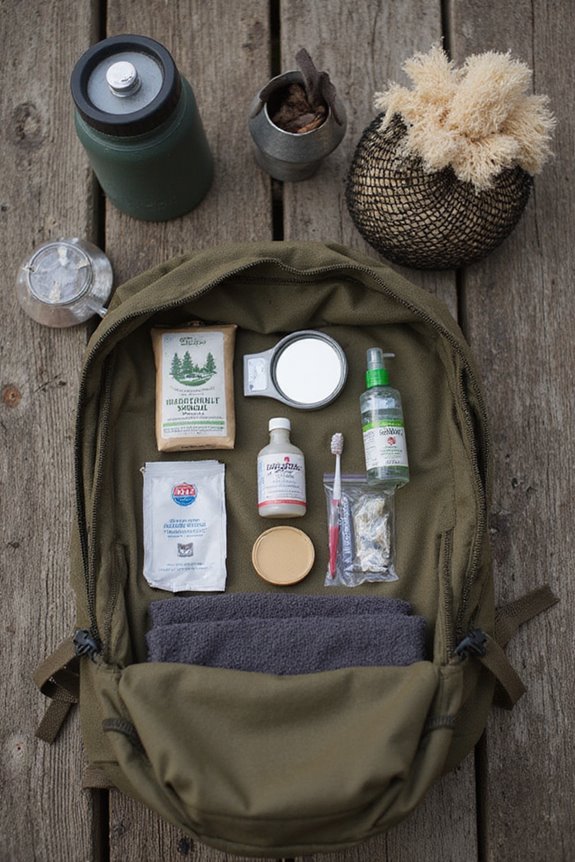 essential camping hygiene essentials
