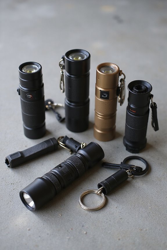 essential keychain flashlight features