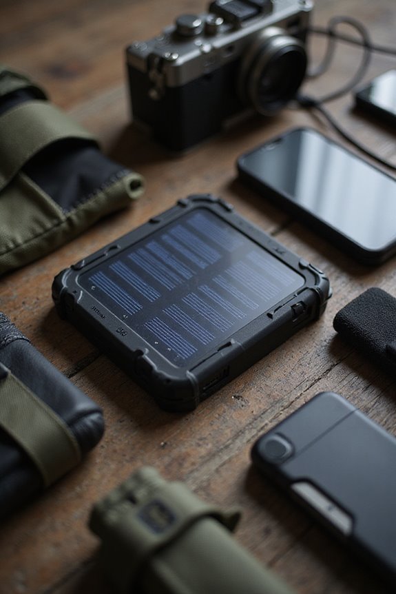 key solar charger features