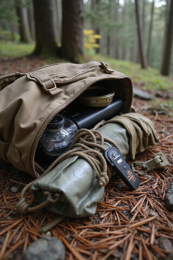 organized customized hiking kits