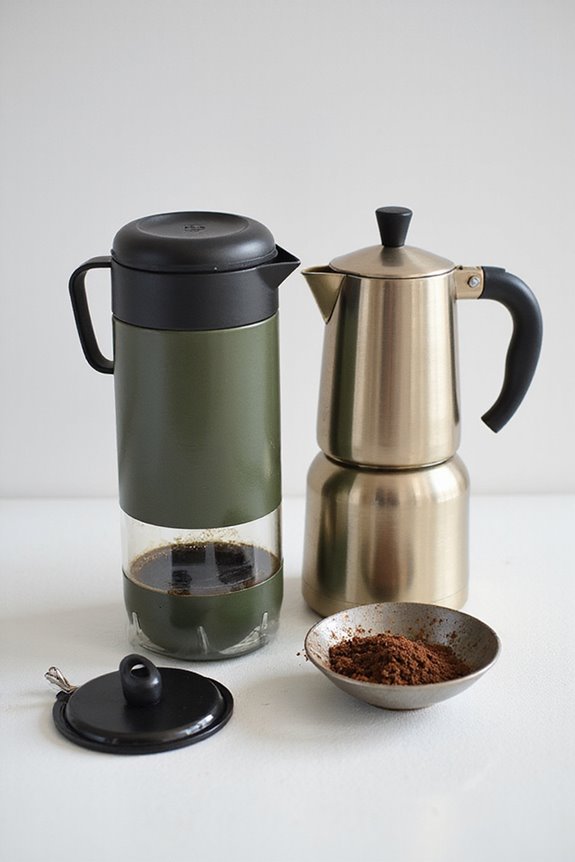 outdoor coffee brewing essentials