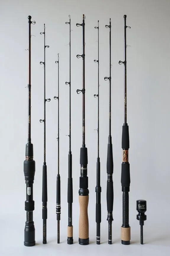 portable fishing rod options