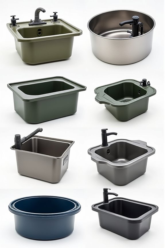 portable sinks for camping