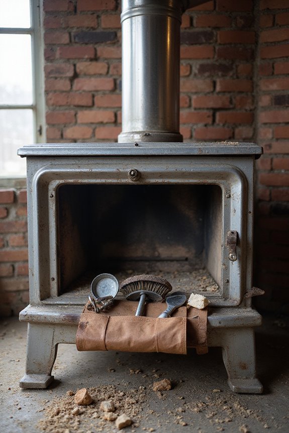 regular stove and chimney maintenance