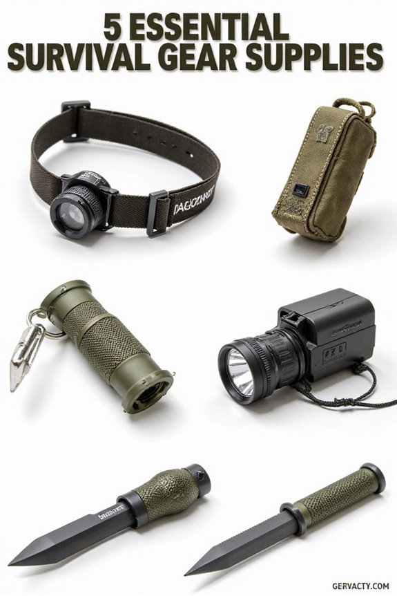 survival gear for adventures