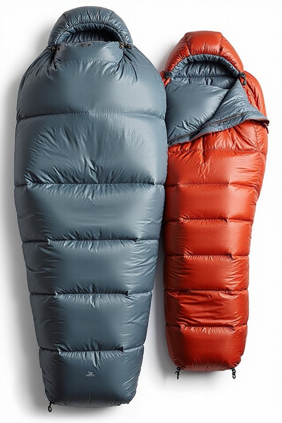 top down sleeping bags