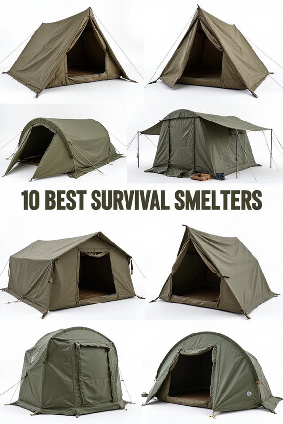 top survival shelter options