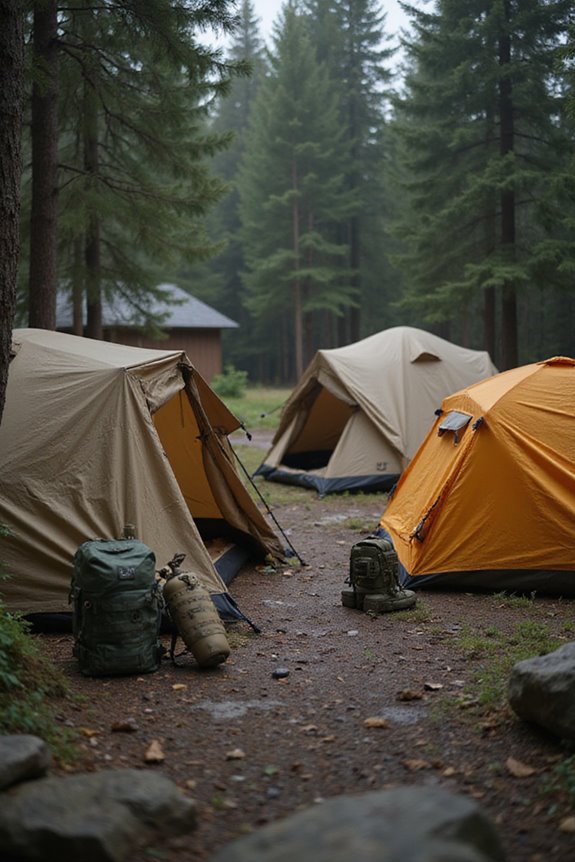 waterproof tent selection factors